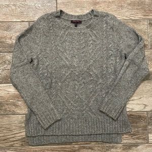 Olivia Sky Grey Knit Sweater